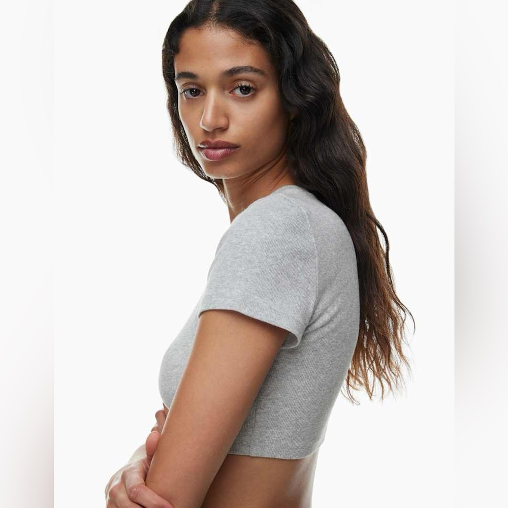 TNA Ribbed Crop Top